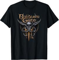 Dungeons and Dragons Baldur's Gate III Illithid Logotipo Marškinėliai L