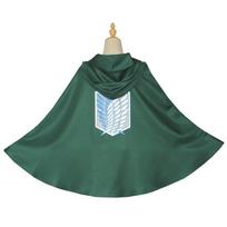 Attack on Titan Apsiaustas shingeki no kyojin Apsiaustas Shingeki No Kyojin Žvalgybos Korpuso Apsiaustas Cosplay Apsiaustas Žalias Šalis Vyriškas ir Moteriškas S