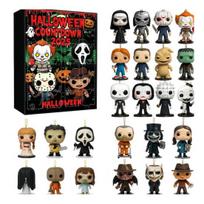 2025 Halloween Advent Calendar 24-Day Countdown Calendar Collectible Horror Movie Dolls