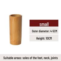 Bamboo Cupping Set: TCM Fire Cupping Tubes and Jars for Home or Yard Use