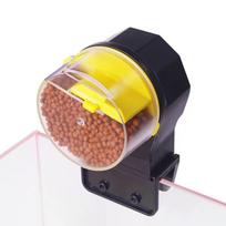 Automatinis žuvų tiektuvas, išmanusis laikyklis, akvariumo automatinis laikmatis, žuvies maisto dozatorius vėžliui, auksinėi žuvelei, geltonai žuvelei maitinti geltona