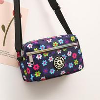 Large Capacity Canvas Shoulder and Crossbody Bag for Middle-Aged Women