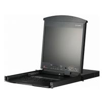 ATEN ALTUSEN KL1508AM - KVM-Konsole mit KVM-Switch - 8 Anschlüsse - PS/2, USB - 43,2 cm (17) - Rack - einbaufähig - 1280 x 1024 - VGA - 1U (KL1508AM D)