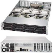 Super Micro Supermicro SC829 HE1C4-R1K02LPB - Rack - einbaufähig - 2U - verbessertes, erweitertes ATX - SATA/SAS - Hot-Swap 1000 Watt - Schwarz (CSE-829HE1C4-R1K02LPB)
