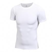 Men's Short Sleeve Compression Running Top - Breathable, Quick Dry, Base Layer for Sports & Basketball 28 (Kids) balta