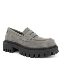 Loaferiai moterims, Pilka, Loafers