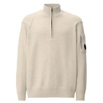 Megztinis vyrams, Balta, Polo collar