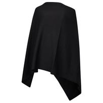 Pončas moterims, Juoda, Ponchos