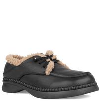 Loaferiai moterims, Juoda, Warm loafers