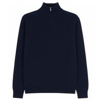 Megztinis su kaklu vyrams, Mėlyna, Turtleneck