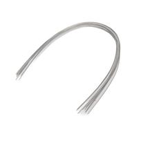 100 vnt. Ortodontinis lankas Nerūdijančio plieno Elastingas Dantų Ortodontinis Apvalus Lankas Priedas 0,012 colio Apatinis Dantis