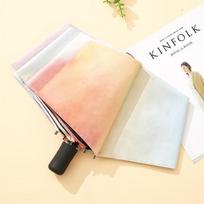 Small Cloth Forest Automatic Sun/Rain Umbrella
