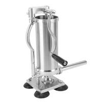 Sausage Stuffer High Efficiency 3L Stainless Steel Manual Sausage Filling Machine for Home Restaurant L