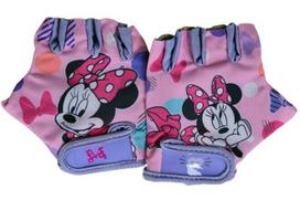 Dviračių pirštinės Disney Minnie, rožinės, Roze