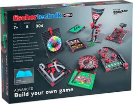 Fischertechnik „Build Your Own Game“ konstruktoriaus rinkinys, 304 detalės