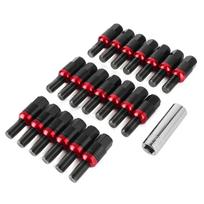 20 vnt. ratų varžtai M14x1,5mm Aliuminio lydinio sutvirtintas sriegiuotas strypas Tinka 718 Boxster (982) 911 CarreraJuodas juoda