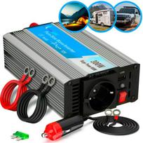 Biuro programa Extralink automobilinis įtampos keitiklis 12V, 300W grynas sinusas, Native