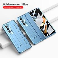 Compatible Samsung Z Fold 7/6/5 Phone Case with Pen Slot, Stand, Flat Hinge, and Full Coverage Drop-Proof Protection Samsung Z Fold5 auksas
