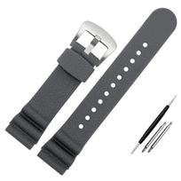 Guminė laikrodžio apyrankė 22 mm, skirta Seiko PROSPEX silikono dirželiu nardymui, vandeniui atspariam sportiniam vyriškam apyrankės apyrankės laikrodžio priedai 22mm