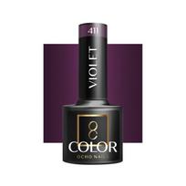 OCHO NAILS hibridinis lakas violetinės spalvos 411 -5 g