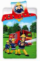 Faro vaikiškas patalynės komplektas Fireman Sam, 160x200, 2 dalių