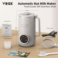 8-in-1 automatinis riešutų pieno gaminimo prietaisas su 20 ašmenų, 40 oz, naminiams augaliniams pienams ir gėrimams, atidėtas paleidimas, palaikymas šiltai, savaime išsivalantis United States