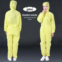 Anti-static Full Body Dustproof Cleanroom Paint Suit Workwear
