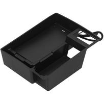 Belaidis automobilio įkroviklis Armrest Storage Box Lid Įkrovimas ABS 15W Tinka A6 C7 A7 2014–2017