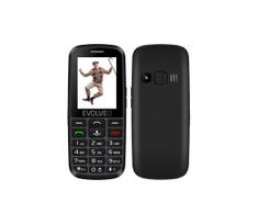 Evolveo - EasyPhone EG 4G mobilusis telefonas senjorams juodas