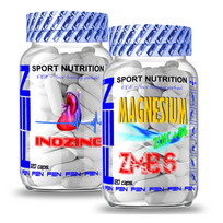FEN Inosine Booster + FEN ZMB6 2 x 120 kaps (Papildų rinkinys ištvermės sportui)