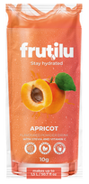 Frutilu becukris gėrimas abrikosų skonio