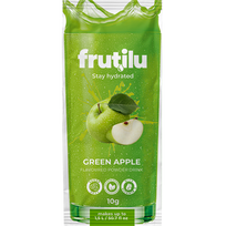 Frutilu becukris gėrimas žaliųjų obuolių skonio