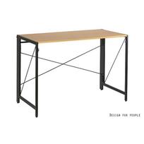 Rašomasis stalas | Minimalistinis rašomasis stalas | Darbo stalas | Ruda, Juoda