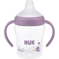 NUK Perfect Match Hippo buteliukas mokymuisi su karščio kontrole 6m+ 150 ml