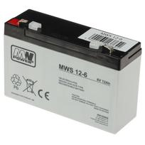 AKUMULIATORIUS 6V/12AH-MWS MW Power