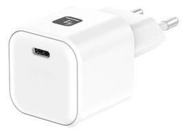 Techly IPW-USB-G65C mobiliojo įrenginio kroviklis Universalus Balta AC Spartusis įkrovimas Vidaus