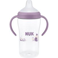 NUK Perfect Match Hippo buteliukas mokymuisi su karščio kontrole 6m+ 260 ml