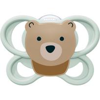 NUK Perfect Match Air Bear čiulptukas 0-6m 1 vnt.