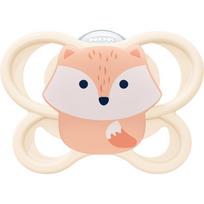 NUK Perfect Match Air Fox čiulptukas 0-6m 1 vnt.