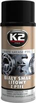 Tepalas K2 Ptfe White Grease, 400 ml