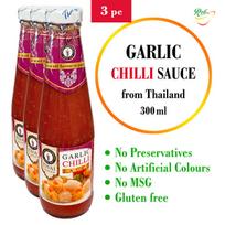 Česnakinis aitriosios paprikos padažas, Garlic Chilli sauce, Thai Dancer, 3x300ml