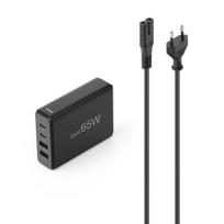 Hama 00201979 65W USB-C/USB-A GaN Įkrovimo Stotelė – Greita, Išmani & Kompaktiška Galia