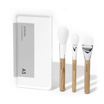 A3 All-Cover 3-Piece Brush Set (17) Makiažo šepetėlių rinkinys