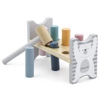 Medinė kalimo lentelė su plaktuku VIGA PolarB Montessori