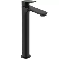 Maišytuvas praustuvui Ideal Standard CeraLife O, H240, be dugno vožtuvo, BlueStart, juodas matinis, BE012XG