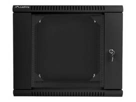 įrengimo Spinta Dviguba Sekcija 19'' 9u 600x600mm Juoda