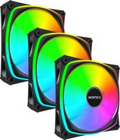 Montech CASE FAN 120MM/RX120 PRO BLACK 3 IN 1 MONTECH