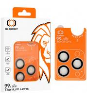 Kameros apsauga Apple iPhone 16 Pro / 16 Pro Max telefonui "Tel Protect Titanium Lens 99% AR"