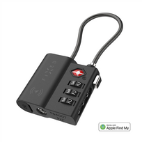 Išmanusis daiktų ieškiklis FIXED Tag Lock with Find My support and TSA, juodas