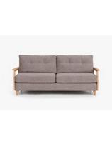 SCANDIC WOODEN (212cm) trivietė sofa-lova
